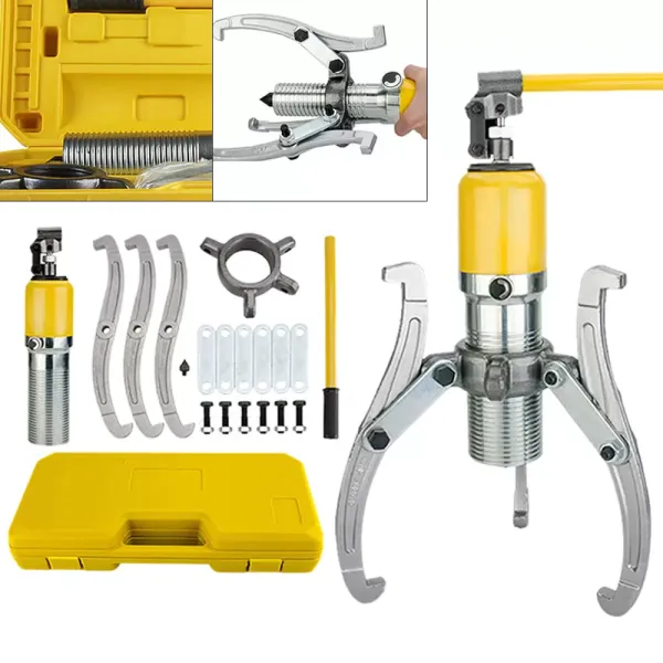 Sada hydraulického stahováku ozubených kol 20T, 3čelisťového hydraulického stahováku ozubení Separátor stahováku čelistí Sada hydraulického stahováku ozubených kol 20T, 3čelisťového hydraulického stahováku ozubení Separátor stahováku čelistí