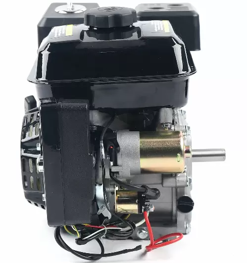 212 cm³ 4taktní benzínový motor - 7,5 HP sloupový motor OHV - Snadné startování s elektrickým startováním - 1 válec