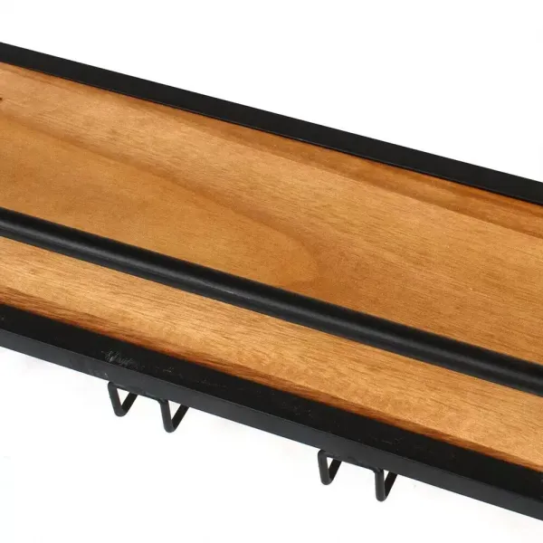 Průmyslový 3vrstvý stojan na sklenice na víno se 7 policemi Polička na sklenice (80 x 20 x 62 cm) Průmyslový 3vrstvý stojan na sklenice na víno se 7 policemi Polička na sklenice (80 x 20 x 62 cm)
