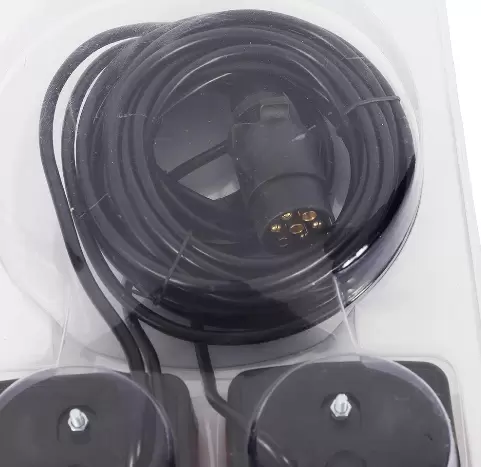 12V 7,5m pevné 7kolíkové LED zadní světlo s osvětlením SPZ pro přívěs