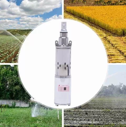 Čerpadlo pro hluboké studny - 12 V - Solární - nerezová ocel - 1,2 m³/h - Až 25 m