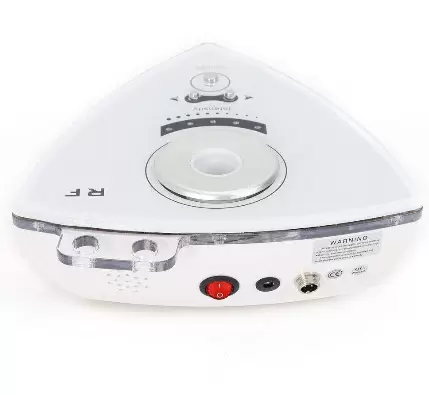 2 MHz RF rádiová frekvence pro obličej a jemné linky – zlepšuje elasticitu a strukturu pleti – bílá
