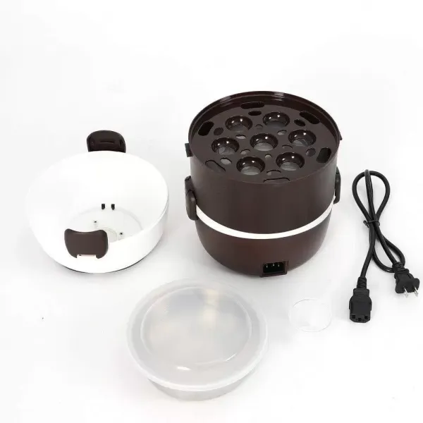 Elektrický jídelní box 2L Mini vařič rýže 3 vrstvy Elektrický ohřívač jídla Sendvičový box Ohřívač jídla Přenosný ohřívač jídla Elektrický jídelní box 2L Mini vařič rýže 3 vrstvy Elektrický ohřívač jídla Sendvičový box Ohřívač jídla Přenosný ohřívač jídla