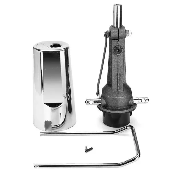 4,3" 4 šrouby Holičské křeslo Náhradní Hydraulické čerpadlo Nastavitelný model Stříbrný(Židle Není Součástí Dodávky) 4,3" 4 šrouby Holičské křeslo Náhradní Hydraulické čerpadlo Nastavitelný model Stříbrný(Židle Není Součástí Dodávky)