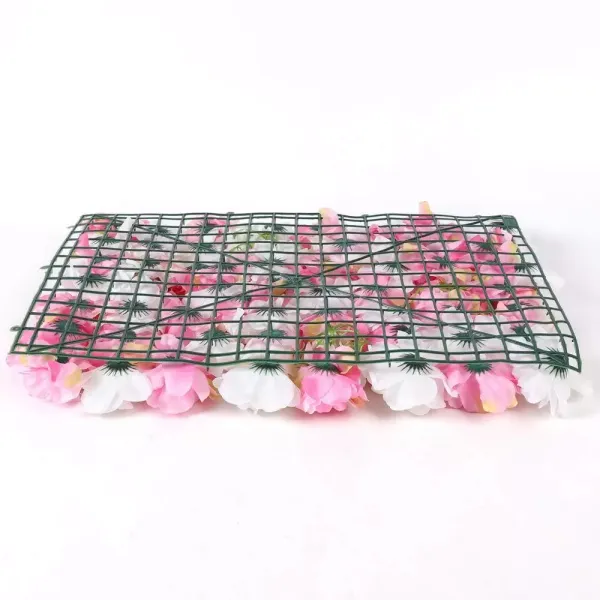 8ks Umělé květinové nástěnné panely pro zahradní dekoraci svatební hostiny 40x60cm 8ks Umělé květinové nástěnné panely pro zahradní dekoraci svatební hostiny 40x60cm