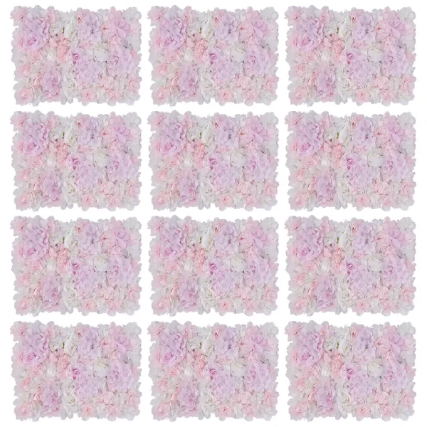 12x40x60cm Umělá růže květinová stěna Svatební dekorace Pouliční pozadí Hedvábná květinová stěna 12x40x60cm Umělá růže květinová stěna Svatební dekorace Pouliční pozadí Hedvábná květinová stěna