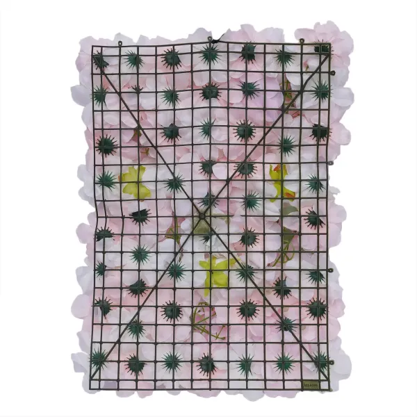 12x40x60cm Umělá růže květinová stěna Svatební dekorace Pouliční pozadí Hedvábná květinová stěna