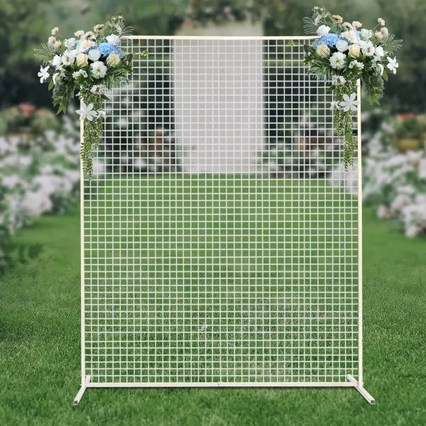 Square Iron Wedding Arch - 2x1,6m - Balloon Arch - Flower Arch - Obloukový rám pro výzdobu svatební party