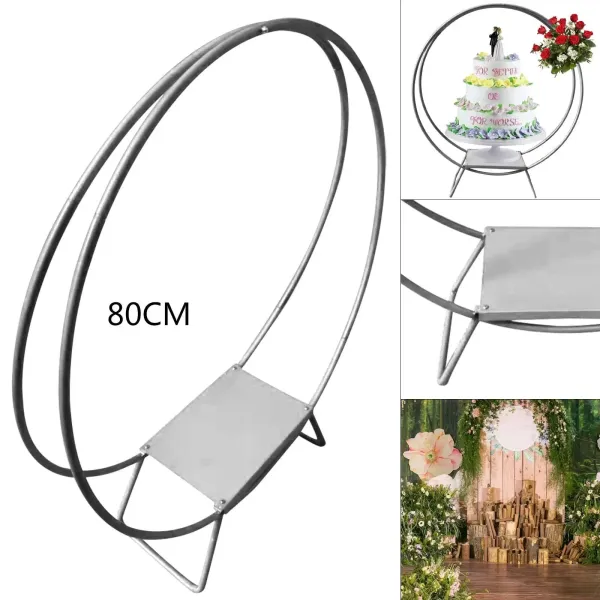 Stříbrný stojan na dort Fruit Arch 80 cm