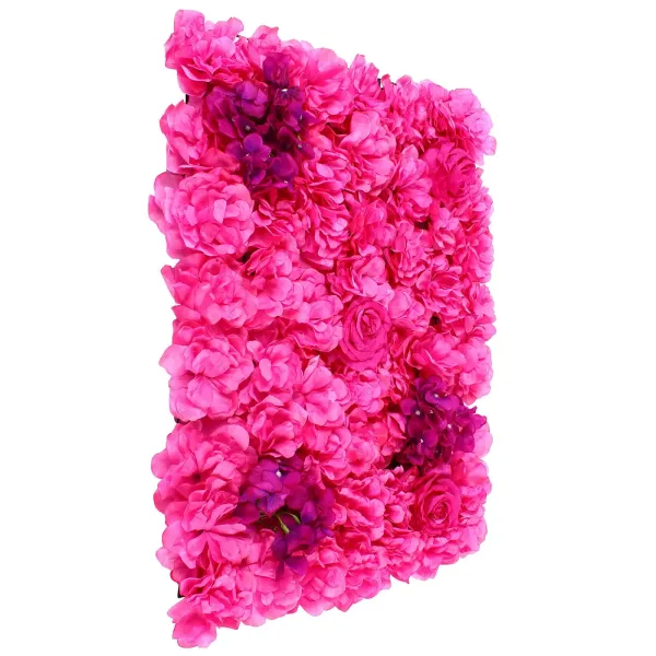 CNCEST 12X Umělé květiny Nástěnné růže Umělé květiny na svatbu Pozadí Pouliční dekorace 40 x 60 x 2 cm CNCEST 12X Umělé květiny Nástěnné růže Umělé květiny na svatbu Pozadí Pouliční dekorace 40 x 60 x 2 cm
