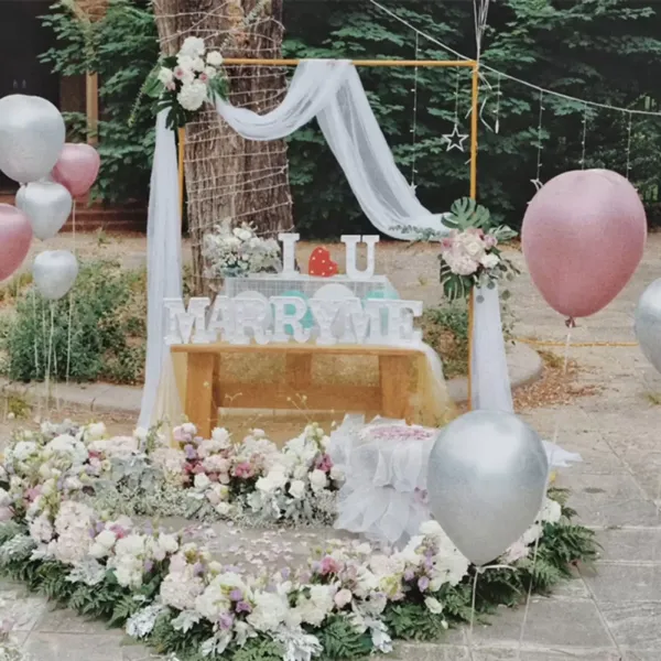 2m obdélníkový oblouk pro svatbu, narozeniny, promoce 2m obdélníkový oblouk pro svatbu, narozeniny, promoce
