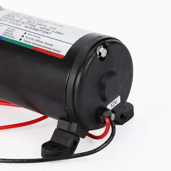 Čerpadlo stlačené vody - 12V - 17L/min - pro obecný přenos vody - Postřikovací čerpadlo - Malý déšťový systém Čerpadlo stlačené vody - 12V - 17L/min - pro obecný přenos vody - Postřikovací čerpadlo - Malý déšťový systém