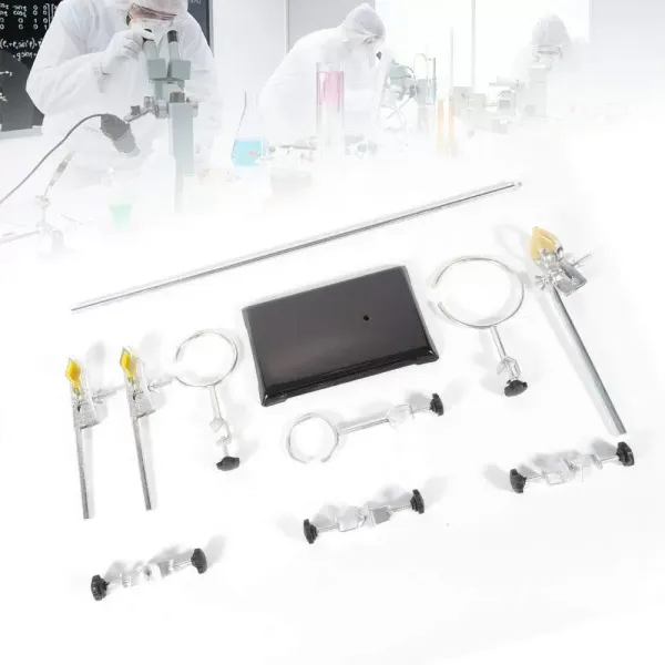 Laboratorní stojan s kovovou rukojetí pro laboratoř 135 x 210 x 600 mm