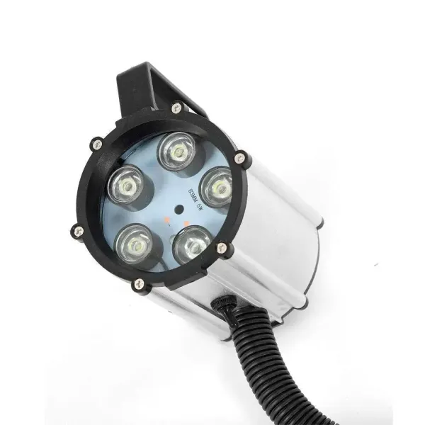Flexibilní lampa s husím krkem, 5W LED soustruhová lampa Pracovní světlo Strojní lampa Vodotěsná lampa na rameno, s pevnou základnou Flexibilní lampa s husím krkem, 5W LED soustruhová lampa Pracovní světlo Strojní lampa Vodotěsná lampa na rameno, s pevnou základnou