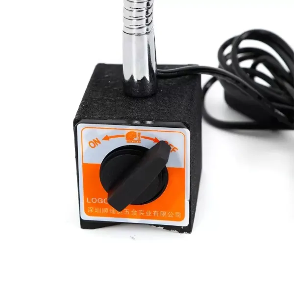 Osvětlení stroje s magnetickou základnou, 5W magnetická LED lampa soustruhu Flexibilní vodotěsná lampa s ramenem COB pracovní světlo s husím krkem
