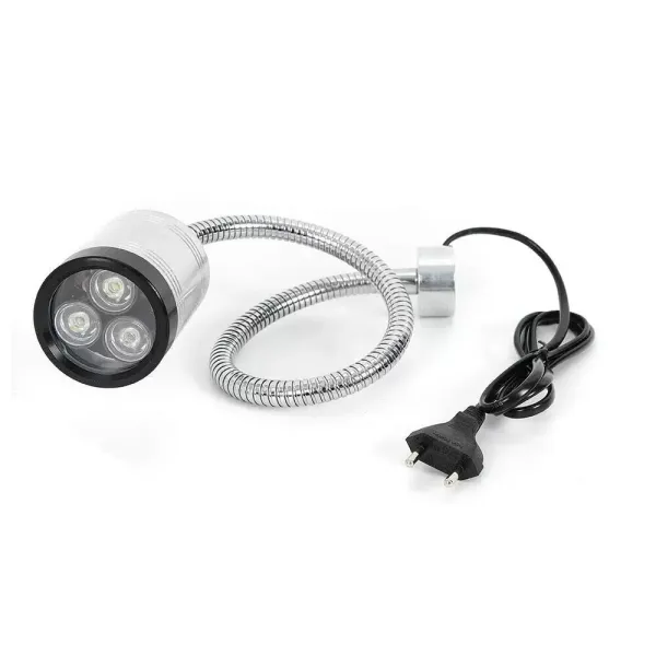 Osvětlení s husím krkem s magnetickou 6W LED lampou Pracovní světlo kulatá základna pro CNC obráběcí stroj Osvětlení s husím krkem s magnetickou 6W LED lampou Pracovní světlo kulatá základna pro CNC obráběcí stroj