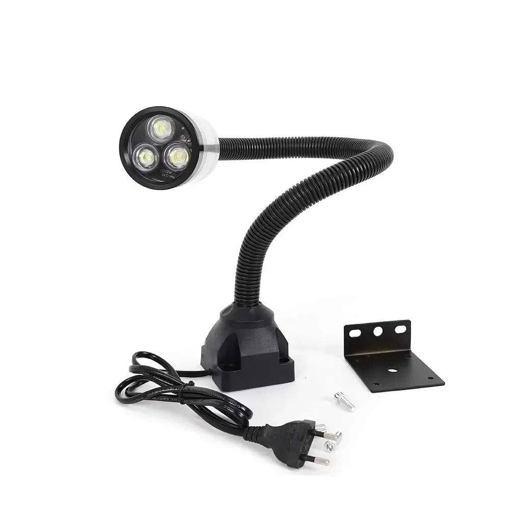 Strojní lampa s pevnou základnou fest, úsporná žárovka pro kutily, CNC pracovní stůl, osvětlení stroje (pevná základna)