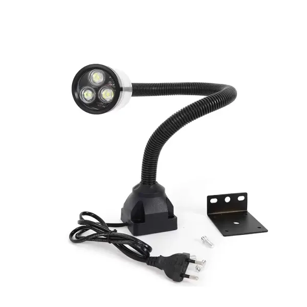 Strojní lampa s pevnou základnou fest, úsporná žárovka pro kutily, CNC pracovní stůl, osvětlení stroje (pevná základna)