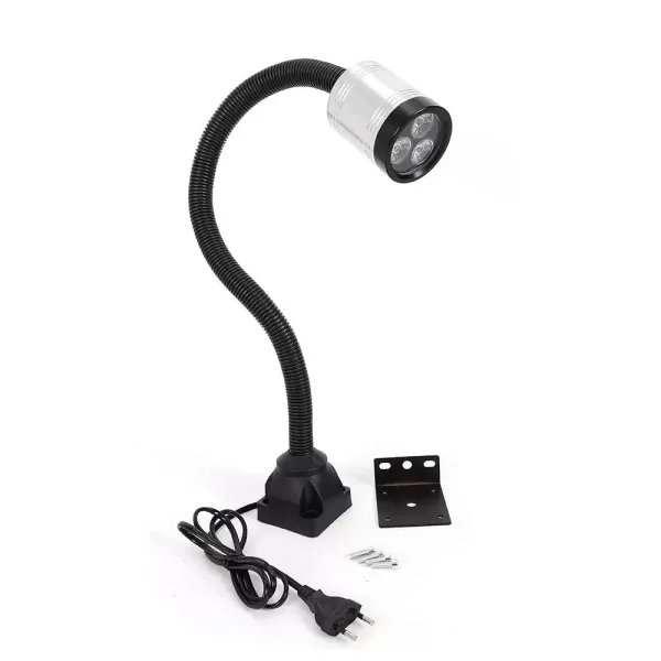 Strojní lampa s pevnou základnou fest, úsporná žárovka pro kutily, CNC pracovní stůl, osvětlení stroje (pevná základna)