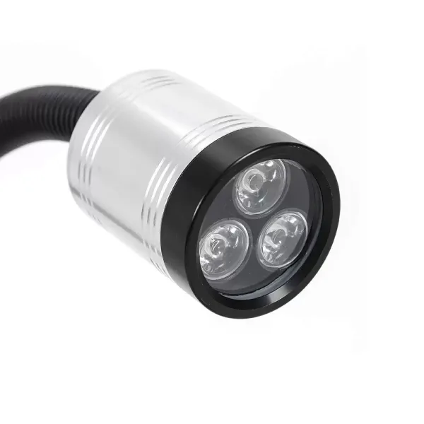 Strojní lampa s pevnou základnou fest, úsporná žárovka pro kutily, CNC pracovní stůl, osvětlení stroje (pevná základna)