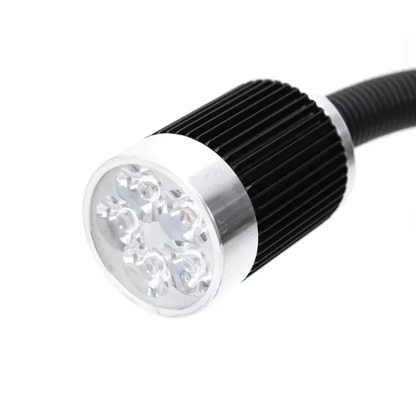 5W 110-220V LED pracovní světlo s 500mm pevnou základnou, pracovní světlo pro CNC obráběcí stroj