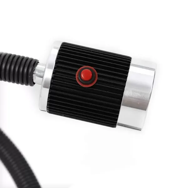 5W 110-220V LED pracovní světlo s 500mm pevnou základnou, pracovní světlo pro CNC obráběcí stroj