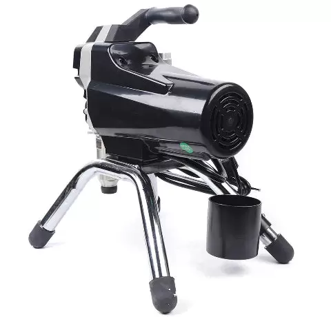 2200W 3000 PSI Airless stříkací pistole, vysokotlaký, vnitřní a venkovní použití, černá