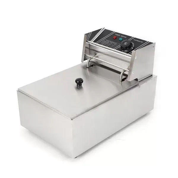 Elektrické fritézy 2500 W z nerezové oceli 6 l pro cateringové restaurace, snack bary supermarketů a domácnost