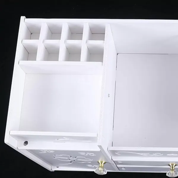 Oddělení Office Desk Organizer Storage Box Makeup Organizer pro ložnici a koupelnu Oddělení Office Desk Organizer Storage Box Makeup Organizer pro ložnici a koupelnu