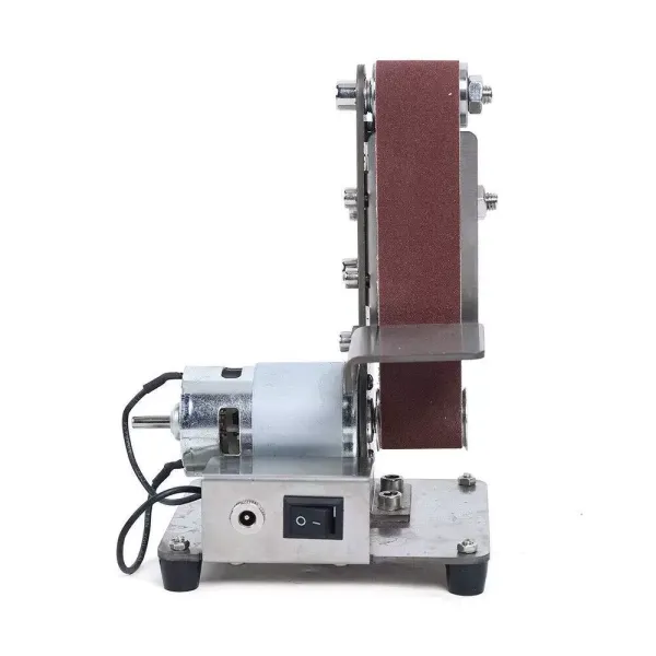 Nízká cena Mini 100W elektrická pásová bruska leštící stroj DIY brusný pás 775 motor 4500-9000 ot./min