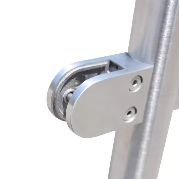 316 Sloupek zábradlí z nerezové oceli 110 cm prémiový plot se skleněnými svorkami Použitelné 8-12 mm 316 Sloupek zábradlí z nerezové oceli 110 cm prémiový plot se skleněnými svorkami Použitelné 8-12 mm