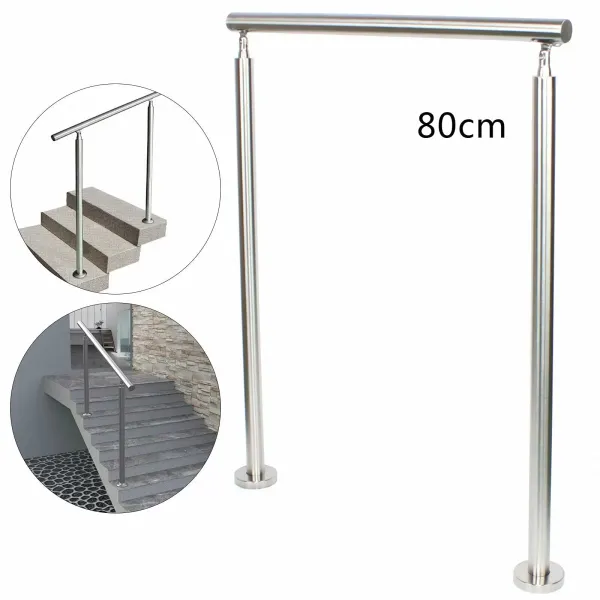 80cm nerezové zábradlí na schody, balustrády na balkón 80cm nerezové zábradlí na schody, balustrády na balkón