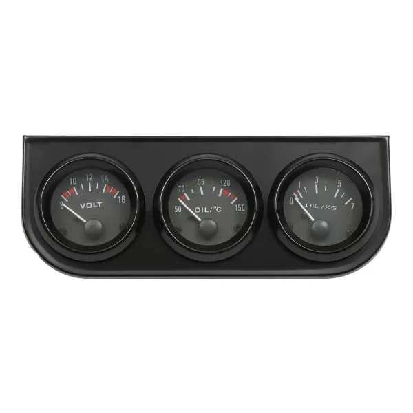 52 mm 3 v 1 Doplňkové nástroje Měřič teploty vody Měřič tlaku oleje Měřič voltmetru 52 mm 3 v 1 Doplňkové nástroje Měřič teploty vody Měřič tlaku oleje Měřič voltmetru