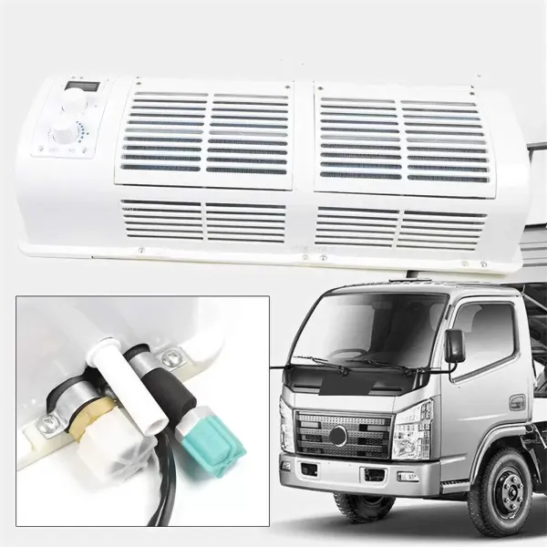 Ventilátor klimatizace do auta závěsné mobilní 12V nástěnné klimatizace pro auto karavan nákladní auto klimatizace chladič vzduchu 23,6*8,66*5,9 palce Ventilátor klimatizace do auta závěsné mobilní 12V nástěnné klimatizace pro auto karavan nákladní auto klimatizace chladič vzduchu 23,6*8,66*5,9 palce