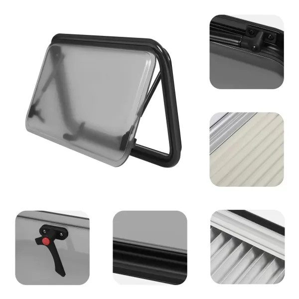 Výloha 70 x 40 cm Akrylátové sklo pro obytný automobil, karavan, rám okna