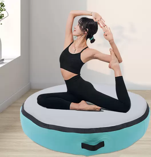 Nafukovací gymnastická podložka - s elektrickou vzduchovou pumpou pro gymnastiku, cvičení, park, domácí použití