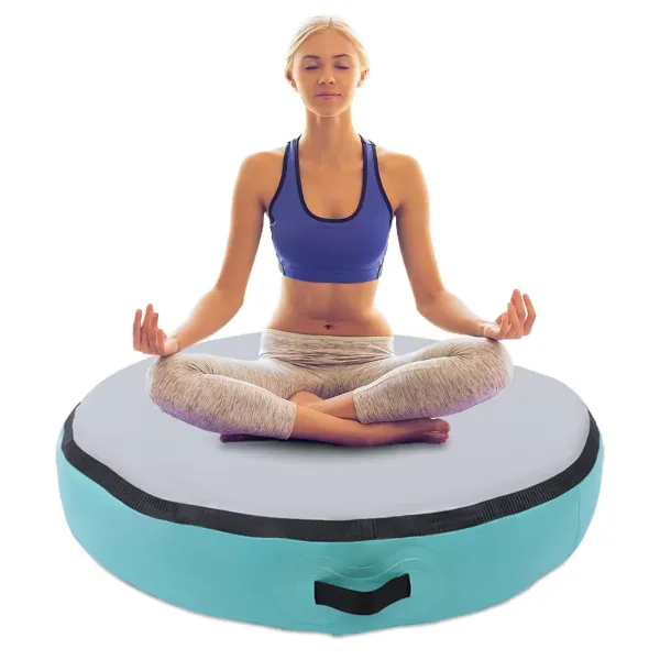 Nafukovací gymnastická podložka - s elektrickou vzduchovou pumpou pro gymnastiku, cvičení, park, domácí použití