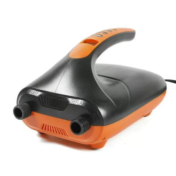 Nafukovací pumpa 110W elektrická vysokotlaká vzduchová pumpa pro pádlo SUP se 6 adaptéry a inteligentní dvoustupňovou 12V 20PSI elektrickou vzduchovou pumpou se vzduchovými tryskami