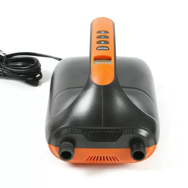 Nafukovací pumpa 110W elektrická vysokotlaká vzduchová pumpa pro pádlo SUP se 6 adaptéry a inteligentní dvoustupňovou 12V 20PSI elektrickou vzduchovou pumpou se vzduchovými tryskami Nafukovací pumpa 110W elektrická vysokotlaká vzduchová pumpa pro pádlo SUP se 6 adaptéry a inteligentní dvoustupňovou 12V 20PSI elektrickou vzduchovou pumpou se vzduchovými tryskami