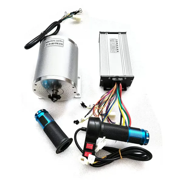 Sada pro přestavbu bezkomutátorového elektrického kola 60V 72V Bezkomutátorový stejnosměrný ovladač pro elektrokolo pro elektrické skútry, elektrická auta, skládací auta, malá elektrická kola