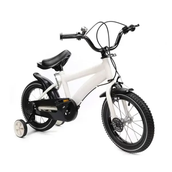 14" bílé kolo pro děti Navrženo pro děti ve věku 3-6 let, které se začínají učit jezdit na kole Materiál z uhlíkové oceli Trojúhelníková konstrukce 14" bílé kolo pro děti Navrženo pro děti ve věku 3-6 let, které se začínají učit jezdit na kole Materiál z uhlíkové oceli Trojúhelníková konstrukce