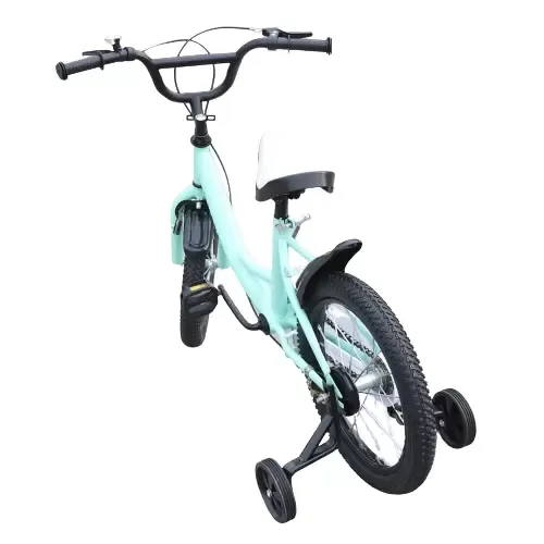 16palcové dětské kolo pro dívky a chlapce od 4 do 8 let s protiskluzovými stabilizátory Vhodné pro děti s výškou od 105 cm do 135 cm
