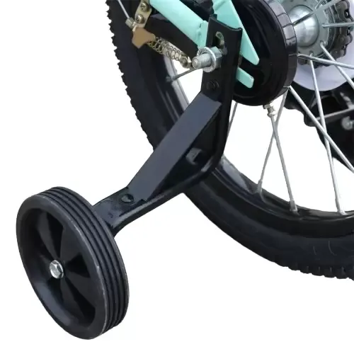 16palcové dětské kolo pro dívky a chlapce od 4 do 8 let s protiskluzovými stabilizátory Vhodné pro děti s výškou od 105 cm do 135 cm