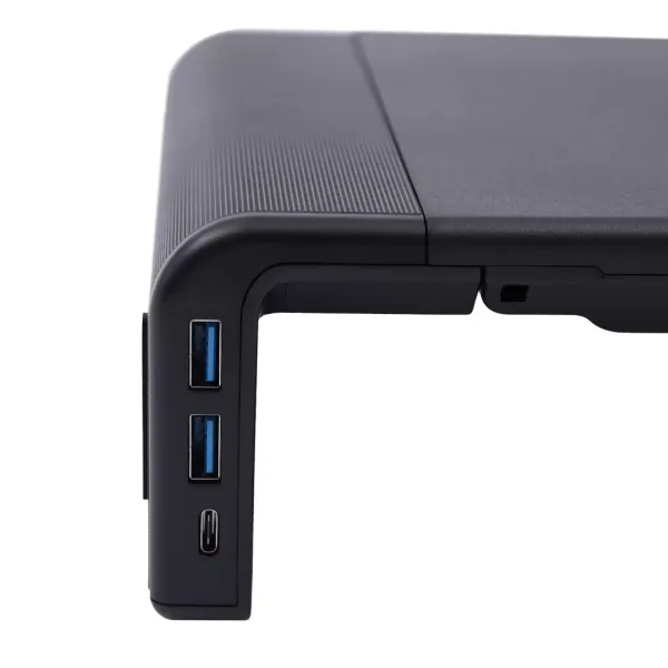 Ocelový stojan na monitor - Stojan na počítač - Podpora přenosu dat až s datovým kabelem Micro B na USB 3.0