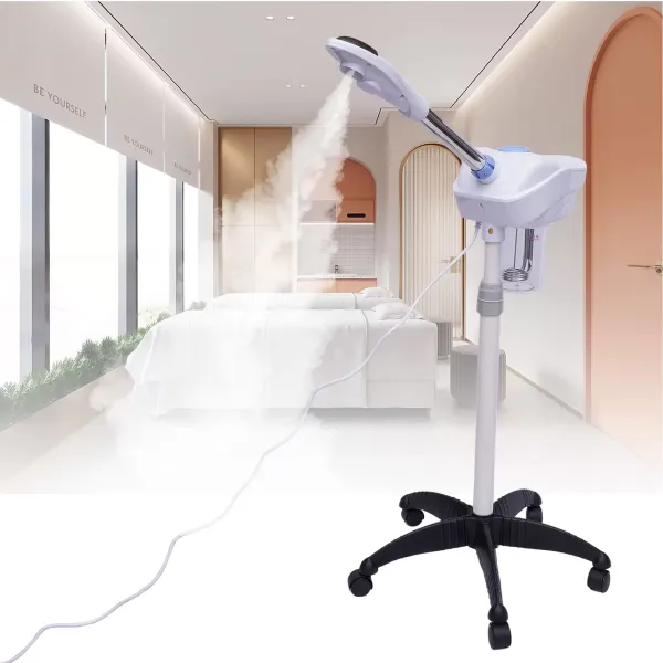 Parník na obličej Ozone Spa Parník na obličej Hloubkové čištění 360° otočný Skin Moisture Cleansing 750 W