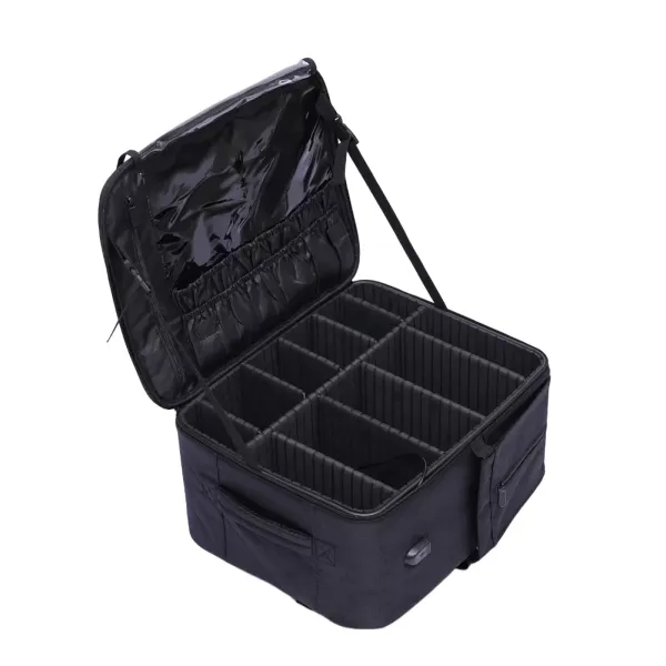 Cestovní organizér Pouch - Makeup Bag - Premium Storage Bag, Black Cestovní organizér Pouch - Makeup Bag - Premium Storage Bag, Black