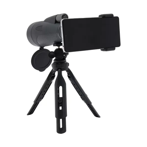 Monokulární dalekohled 12x56 HD pro dospělé s držákem smartphonu a vylepšeným stativem