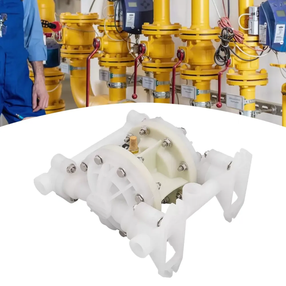 Dvojmembránové čerpadlo stlačeného vzduchu s 1/2" vstupem a výstupem 100 PSI