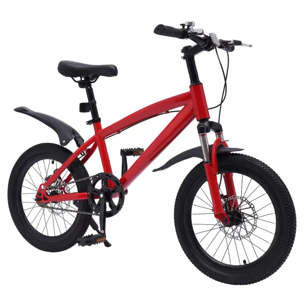 Dětské kolo pro kluky a holky 18 palců - freestyle kolo - výškově nastavitelné - unisex - do 60 kg - dárek