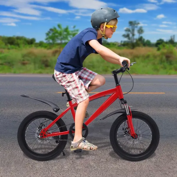 Dětské kolo pro kluky a holky 18 palců - freestyle kolo - výškově nastavitelné - unisex - do 60 kg - dárek Dětské kolo pro kluky a holky 18 palců - freestyle kolo - výškově nastavitelné - unisex - do 60 kg - dárek